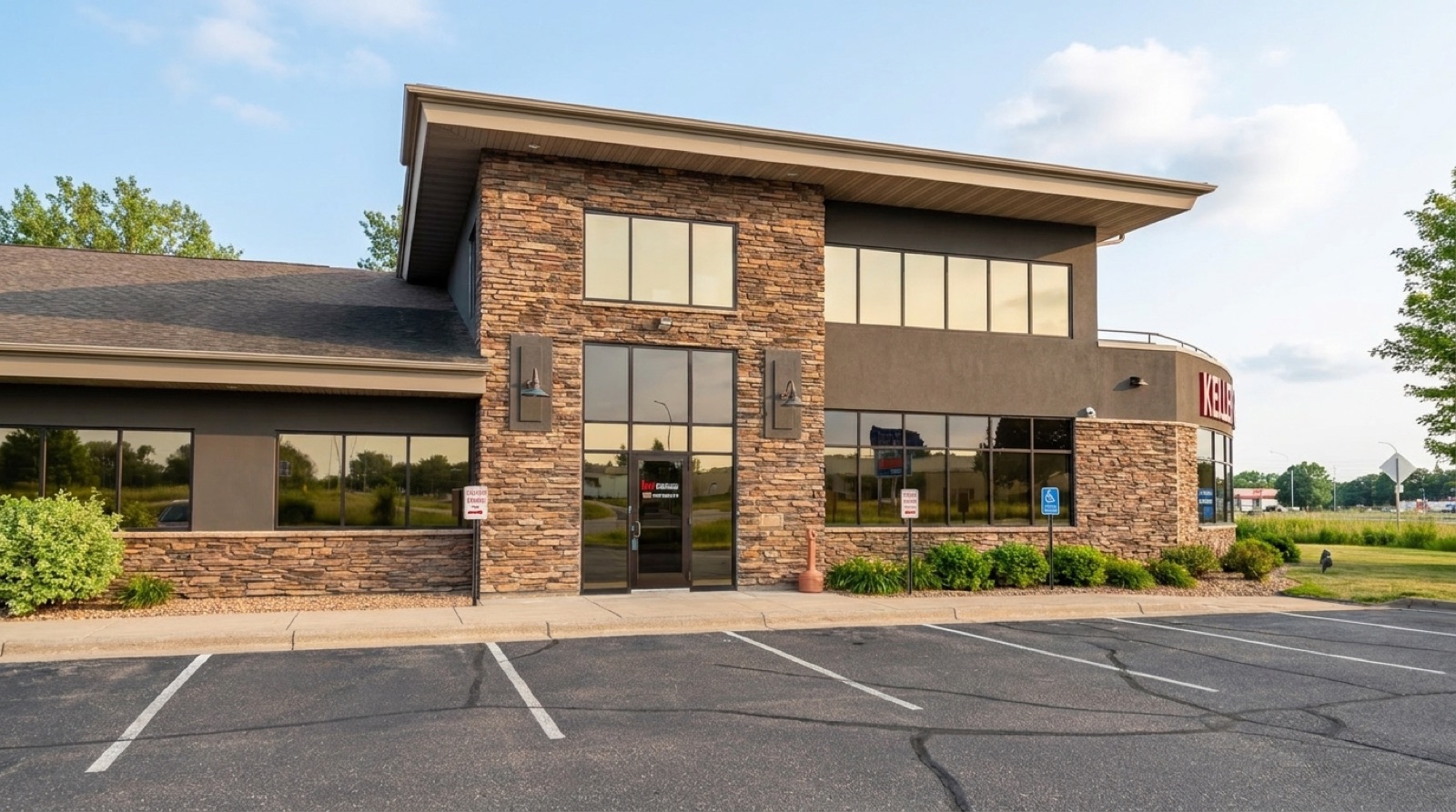 The Keller Williams Classic Realty office building in Coon Rapids